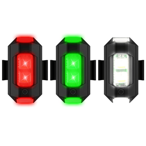 Multi-Color LED Drone Signal Light with 7-Tone Flashing Indicator