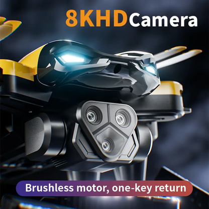 dual-camera drone 8K/ for better quality flying purposes
