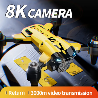 dual-camera drone 8K/ for better quality flying purposes